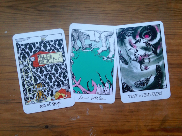 Cards are from The Collective Tarot