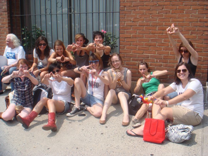 Then we all showed up
