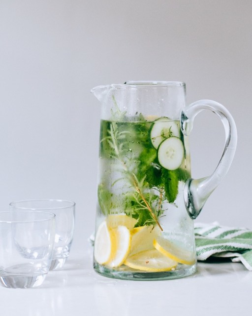 cucumber-herb-infused-water