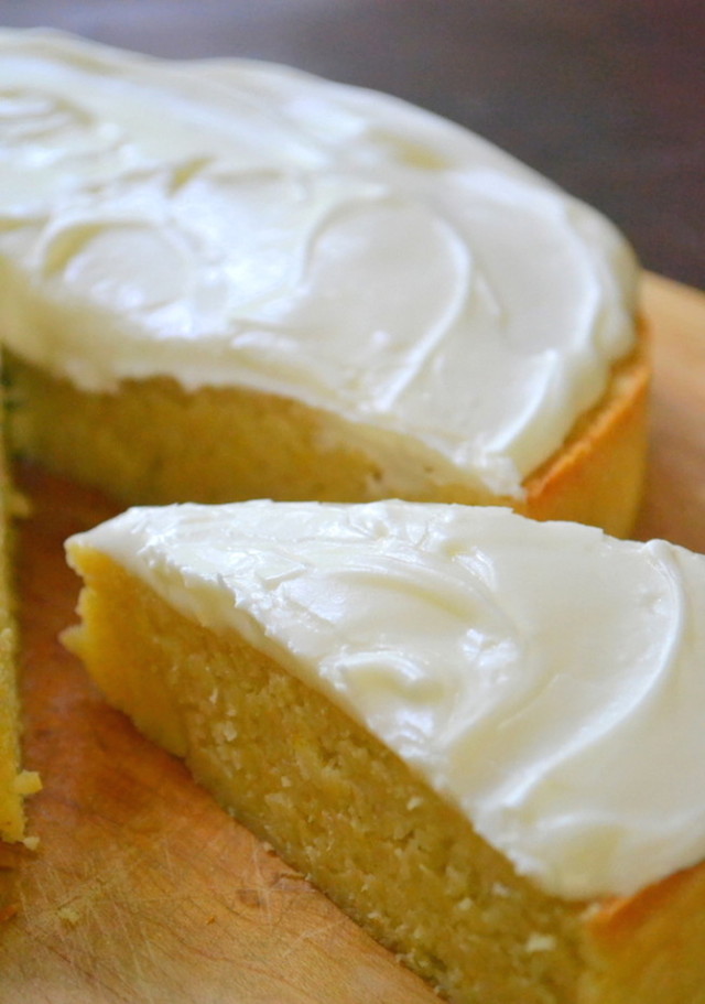 Flourless Whole Meyer Lemon Cake