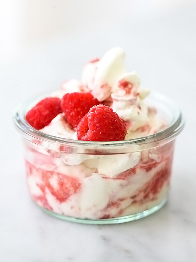 Quick and Easy Raspberry Fool