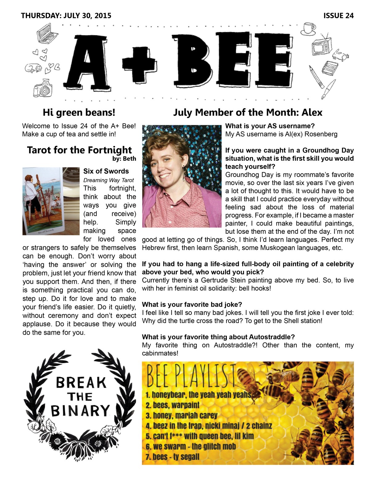 a+ bee 24