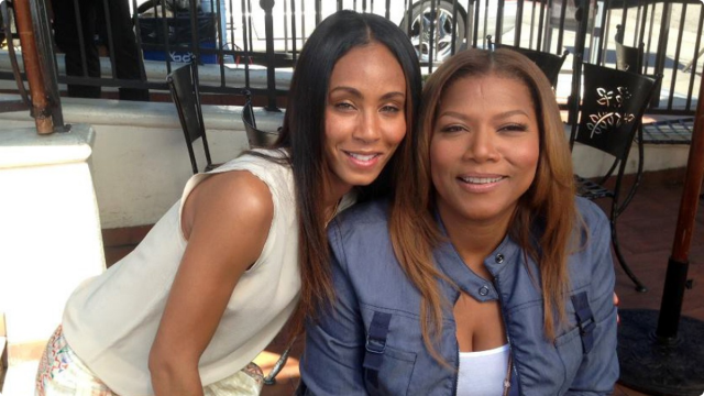 031813-celebs-jada-pinkett-smith-queen-latifah