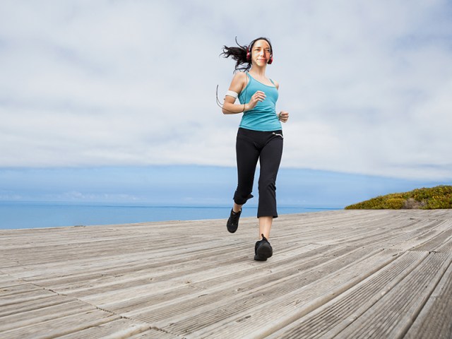 Crystal-Running-with-headphones