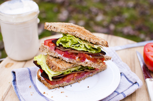 Easy Tofu Bacon & an Amazing Vegan BLT