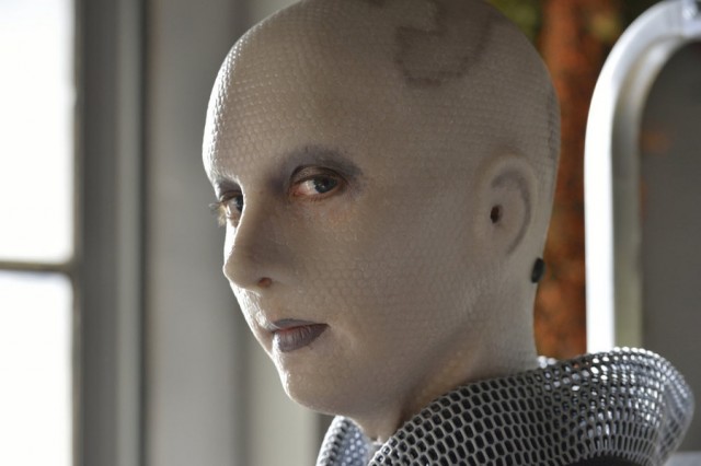 DEFIANCE -- "Ostinato in White" Episode 309 -- Pictured: Trenna Keating as Doc Yewll -- (Photo by: Ben Mark Holzberg/Syfy)
