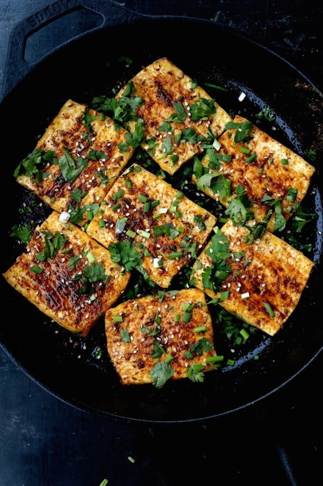 Spicy Griddled Tofu “Steaks”