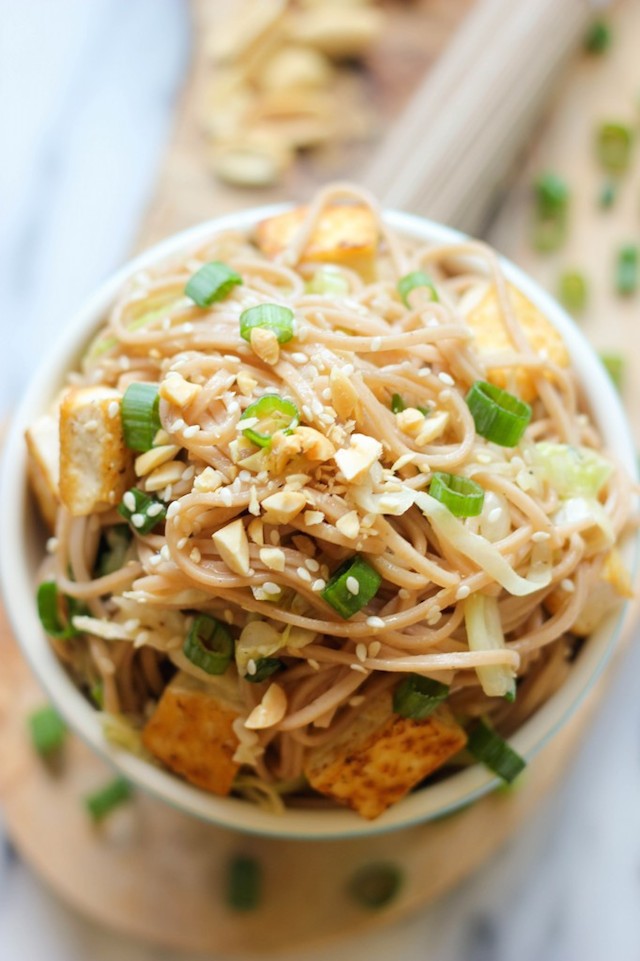 Tofu Soba Noodles