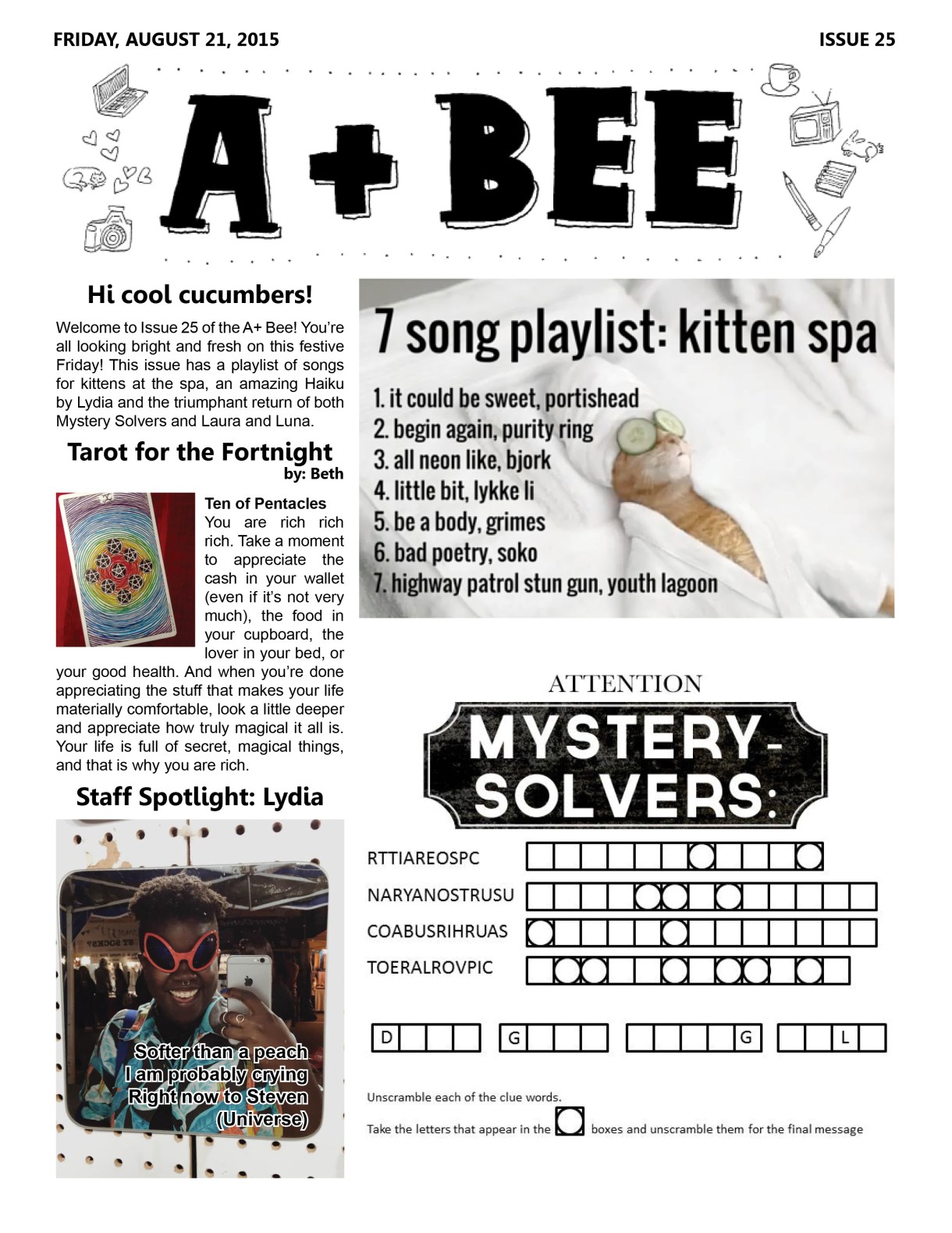 a+ bee 25