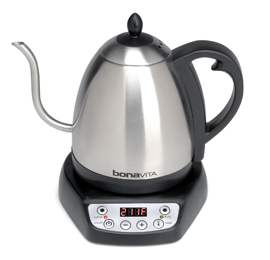 Osaka 1.5L Electric Quick Boil Gooseneck Water Kettle Drip Coffee  StainlessSteel