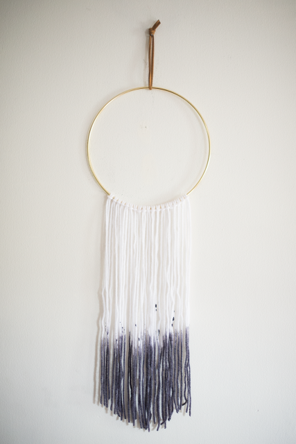 Homesteady Dip dyed Yarn Wall Hanging Autostraddle