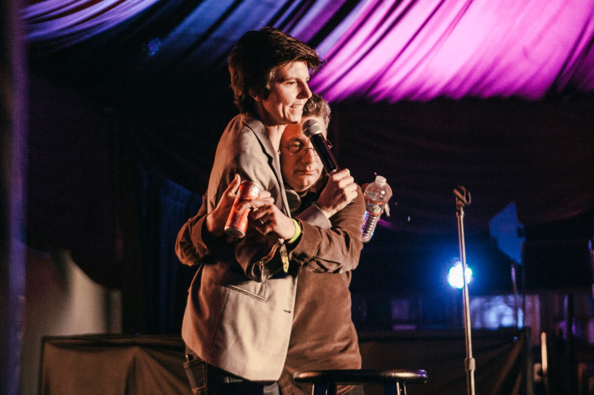 Tig Notaro and Andy Kindler