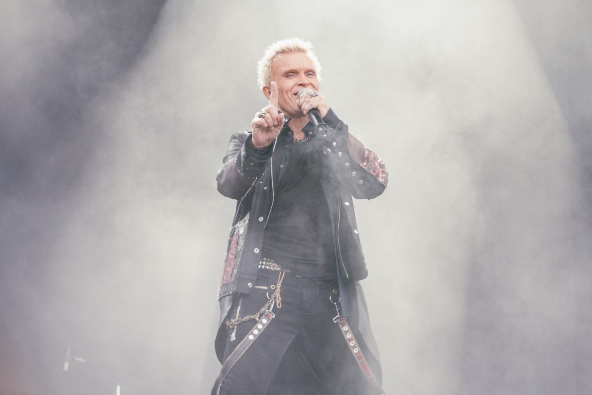 Billy Idol, who was incredible. Like almost as good as that burger.