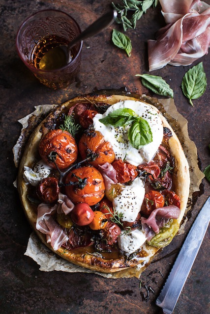 Quick-Balsamic-Fig-Roasted-Tomato-and-Burrata-Cheese-Tarts-1