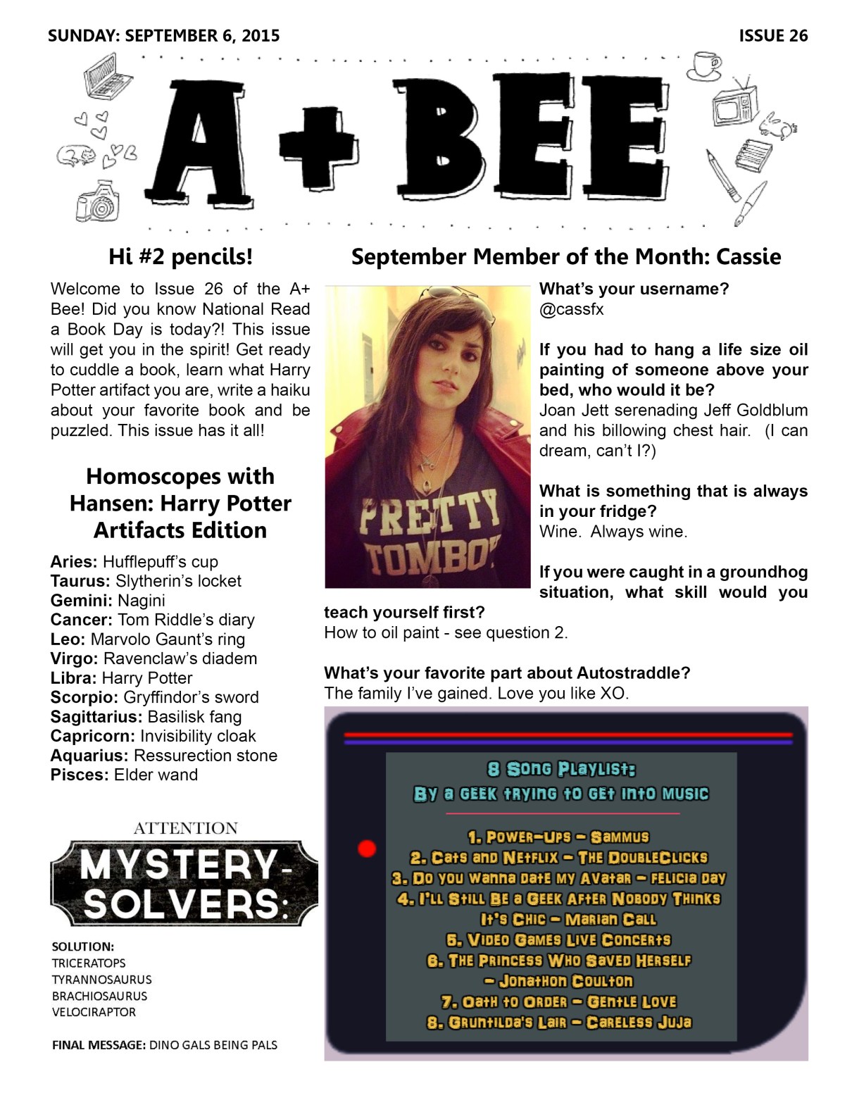 a+ bee 26