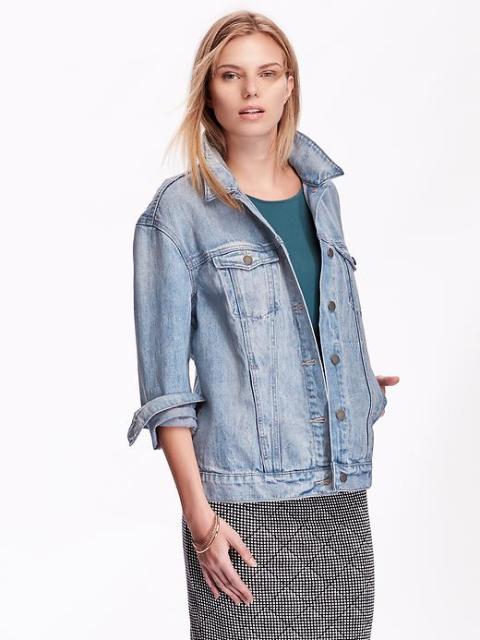 Old Navy Boyfriend Denim Jacket