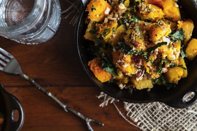 roasted-butternut-squash-with-kale-and-almond-pecan-parmesan
