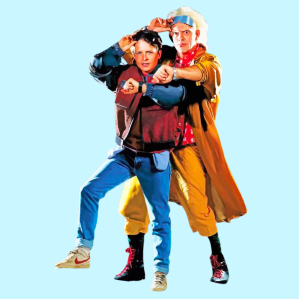 doc and marty mcfly halloween couples costume