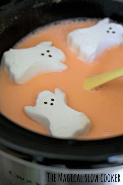 Candy-Corn-Hot-Chocolate-in-pot