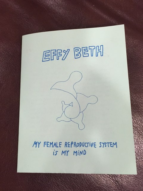 Effy Beth, My Female Reproductive System Is My Mind