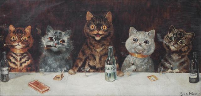 Louis Wain: The Bachelor Party