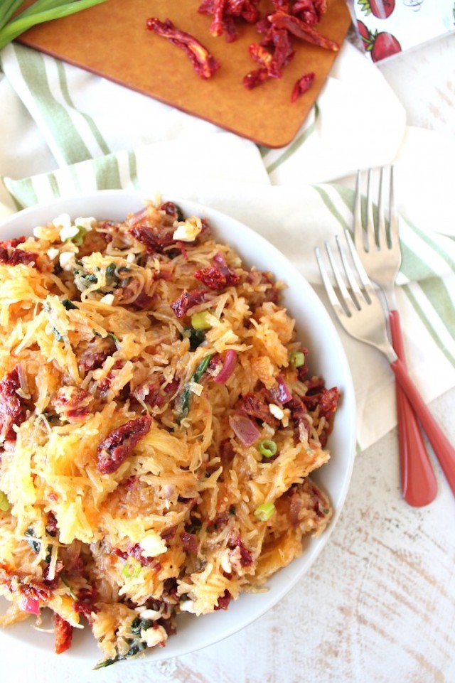 Mediterranean Spaghetti Squash