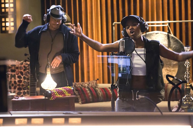 EMPIRE: L-R: Terrence Howard and guest star Bre-Z in the “True Love Never” episode of EMPIRE airing Wednesday, Nov. 11 (9:00-10:00 PM ET/PT) on FOX. ©2015 Fox Broadcasting Co. Cr: Chuck Hodes/FOX.