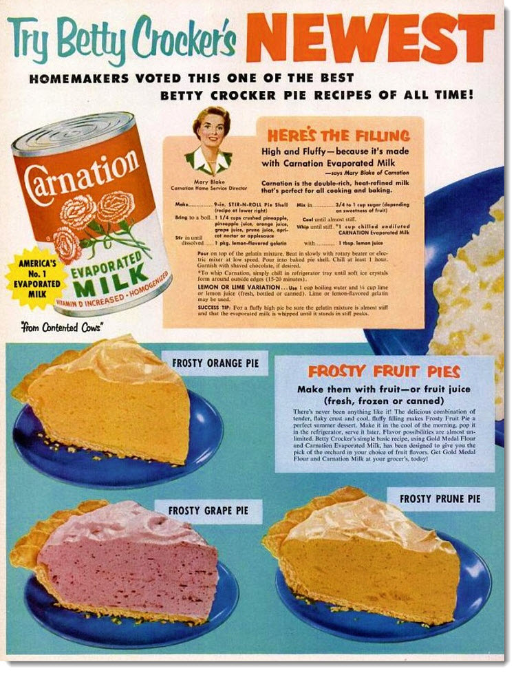 Is it Frosty Orange pie? BE honest.