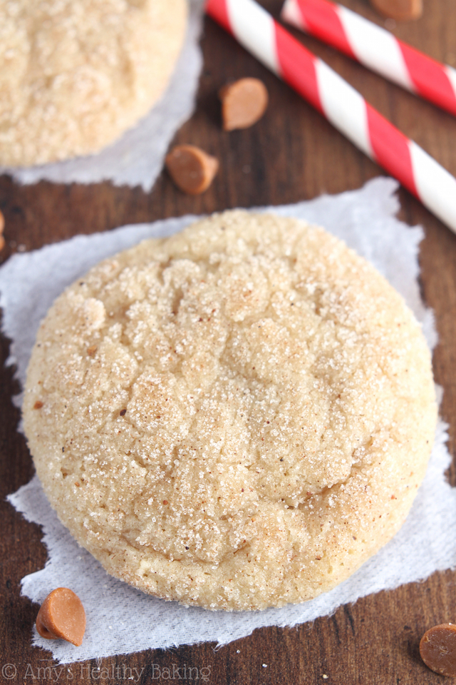 Eggnog Snickerdoodles