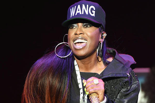 NEW YORK, NY - OCTOBER 16: Musician Missy Elliott performs onstage at the Alexander Wang X H&M Launch on October 16, 2014 in New York City. (Photo by Andrew H. Walker/Getty Images for H&M) *** Local Caption *** Missy Elliott