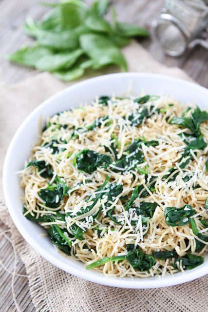 Spinach-Parmesan-Pasta