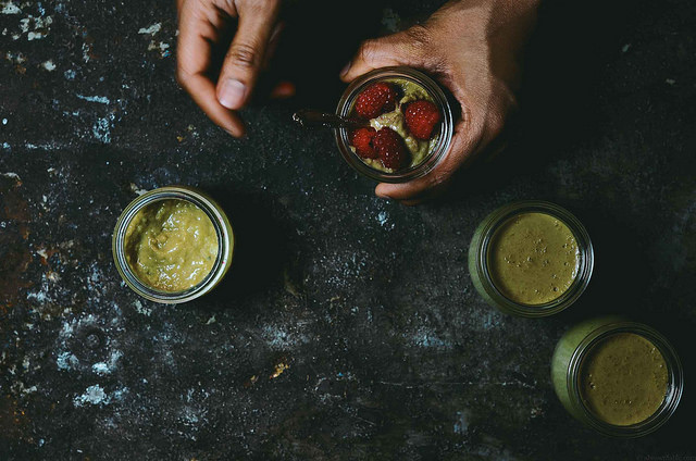 cinnamon-matcha-rice-pudding