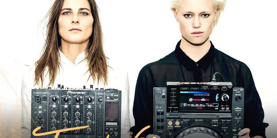 Promo Image of DJ Gunn & Daniela Sea for a 2016 Henrietta Hudson party