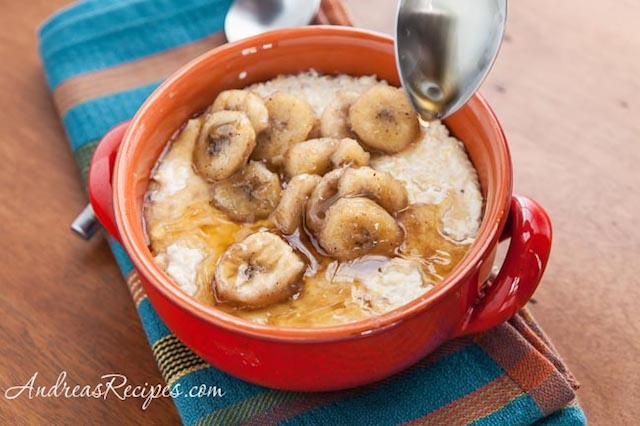 Banana Maple Grits