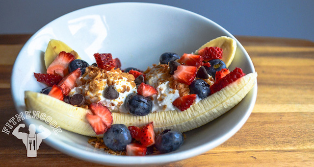 Breakfast Banana Split