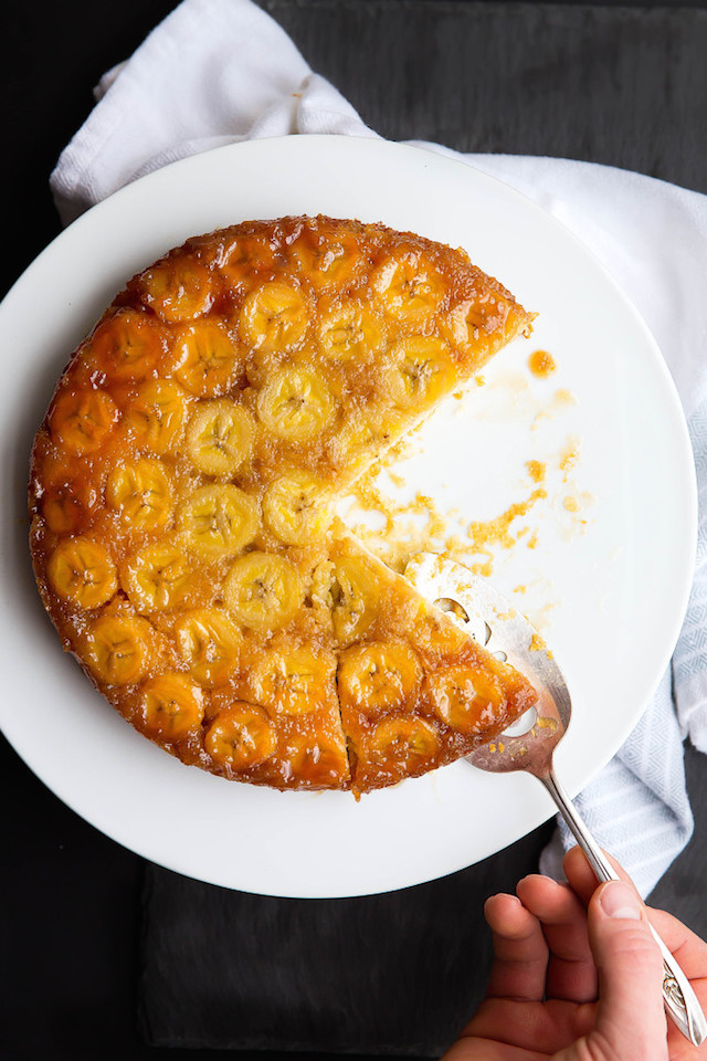 Caramelized Banana Upside Down Cake