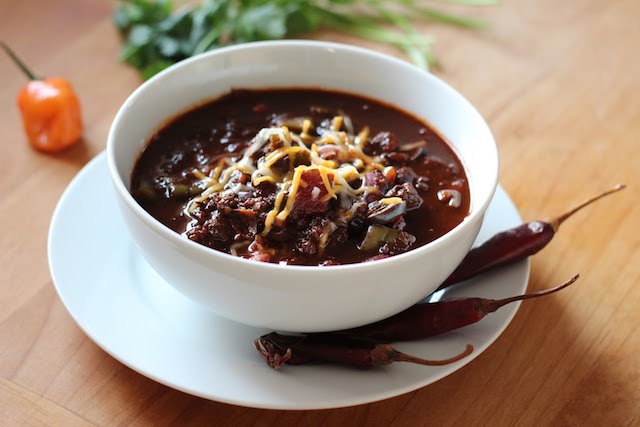 Chipotle Chili with Venison and Cactus (1)