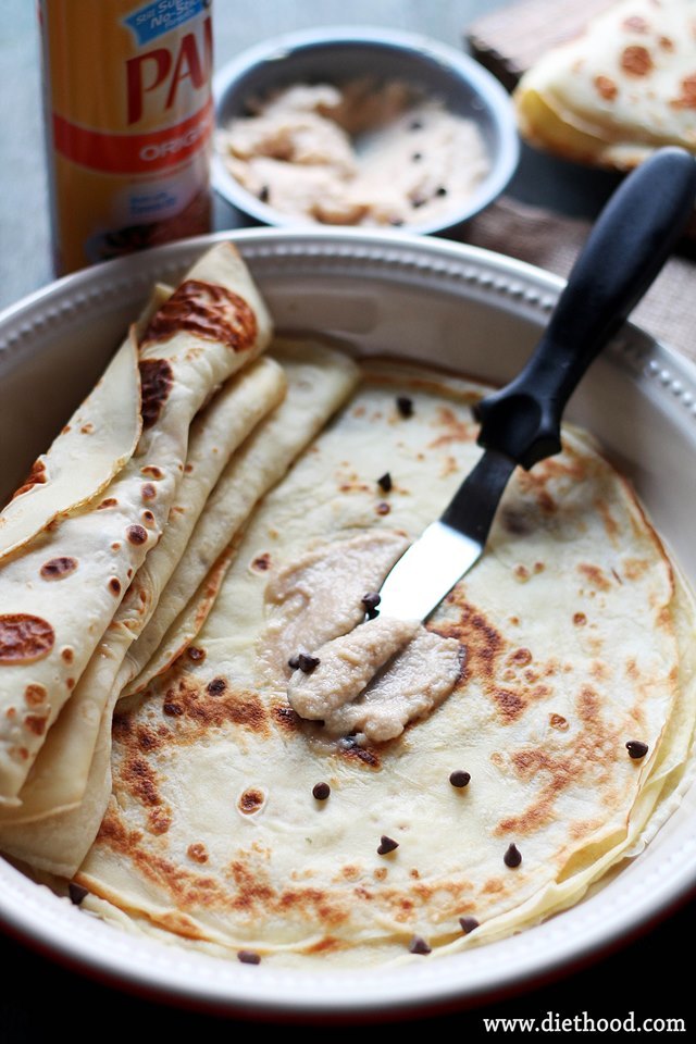Crepes with Coffee Mascarpone