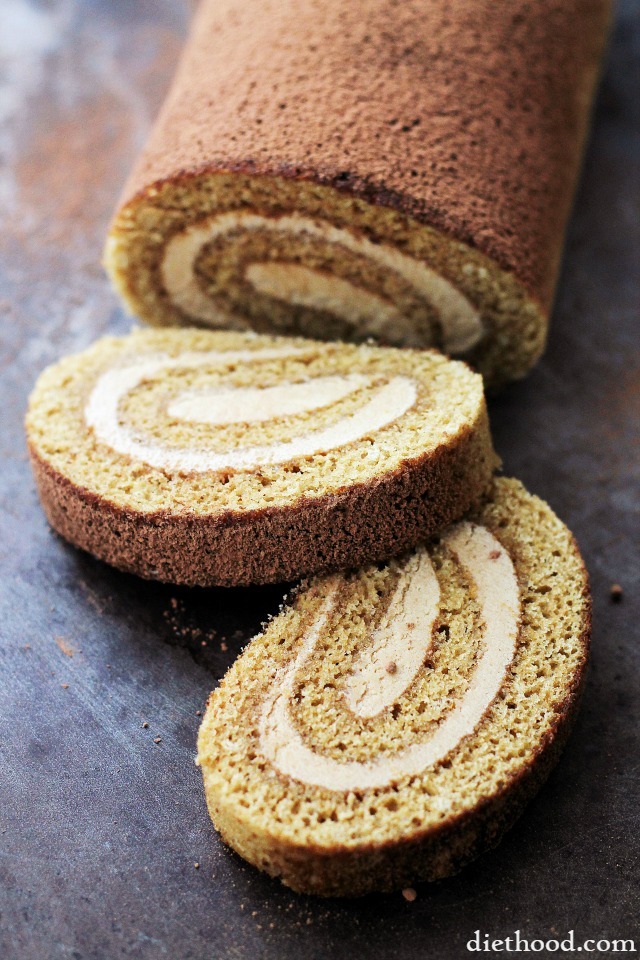 Tiramisu Cake Roll