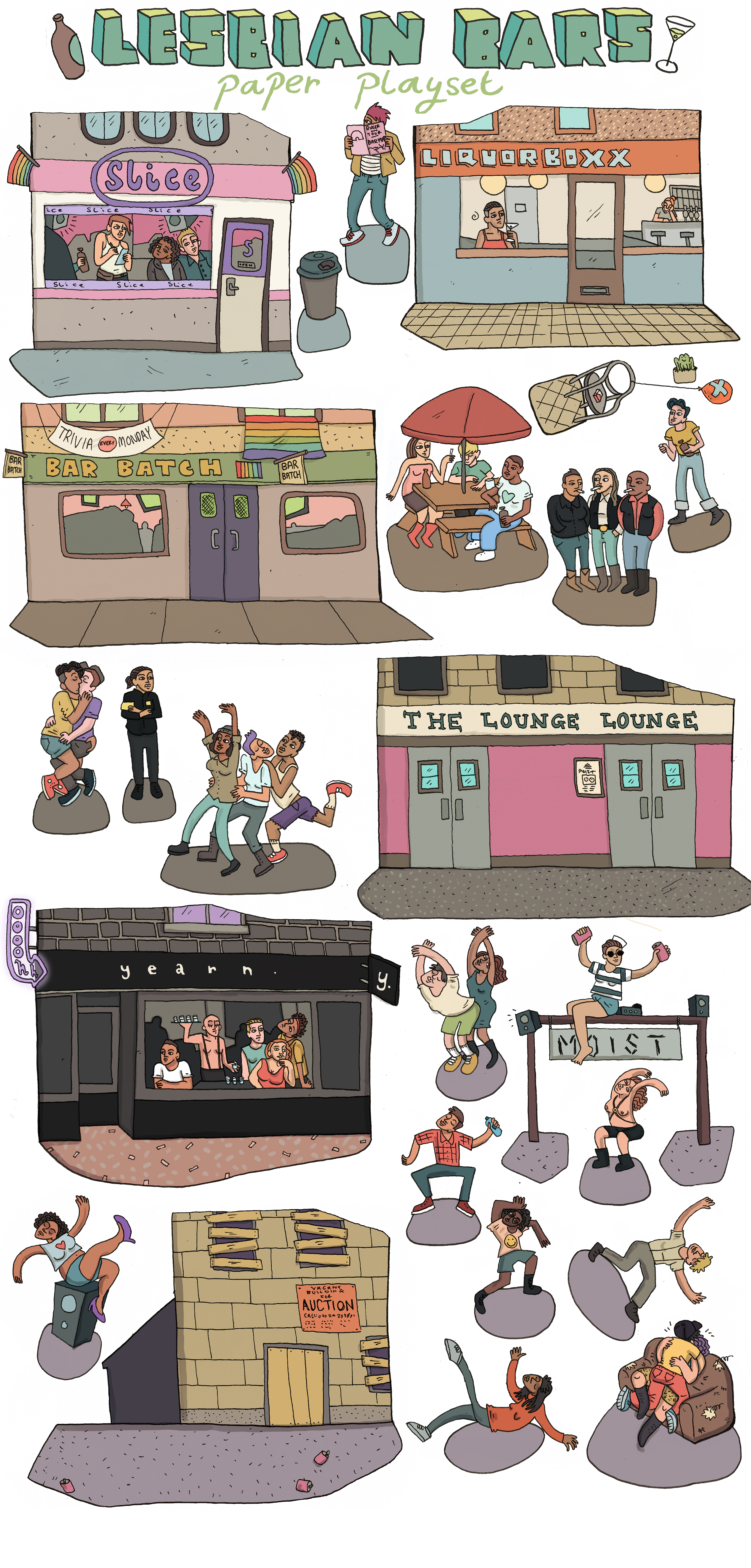 Autostraddle_Lesbian Bars_Full Spread