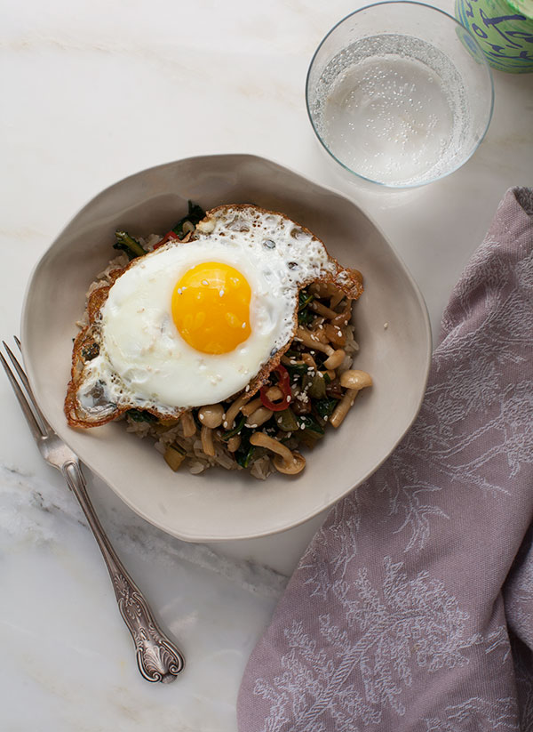 Enoki Mushroom Stir Fry