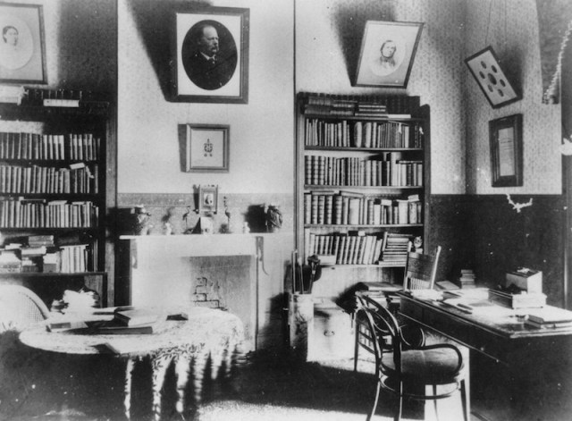 library in Queensland c. 1898 via flickr