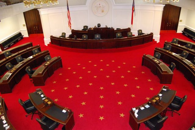 North Carolina General Assembly Senate Chamber
