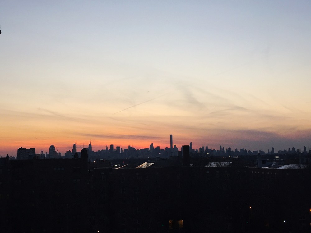 When I first moved to New York, I kept to myself. In tennessee I was an anomaly, and NY gave me my first taste of anonymity. Instead of friendships, I had this view of the city from my fire escape. I told the empire state building about my day. When it's warm, I sit out here. It never gets old.