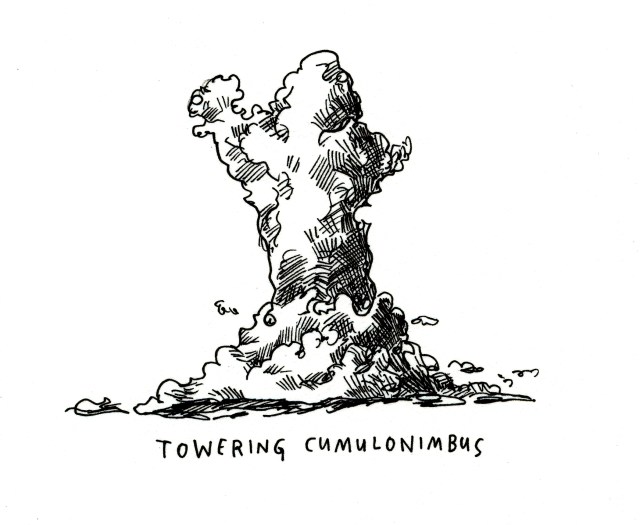 Art 29 - Towering cumulonimbus