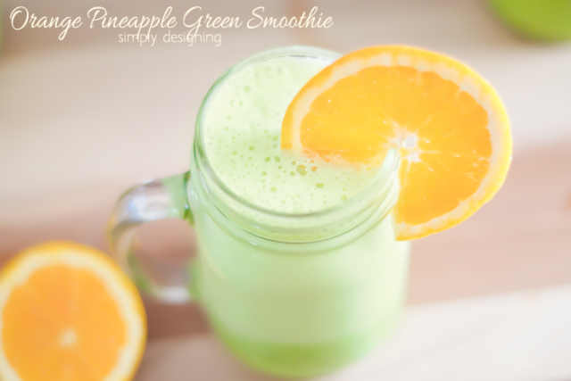 Orange-Pineapple-Green-Smoothie-Recipe