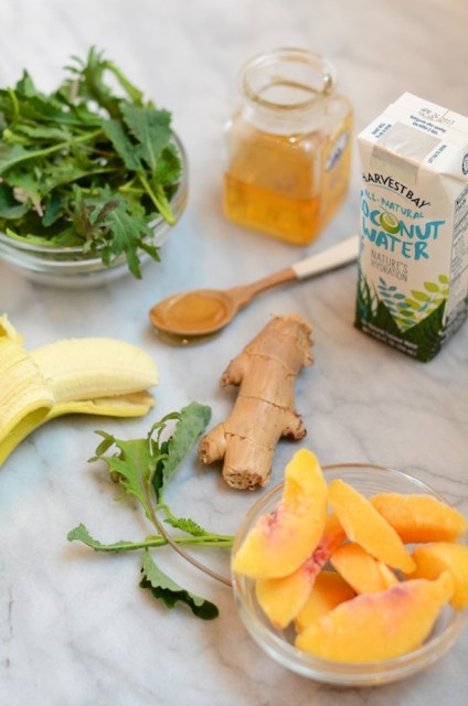 Peach-Kale-and-Coconut-Smoothie