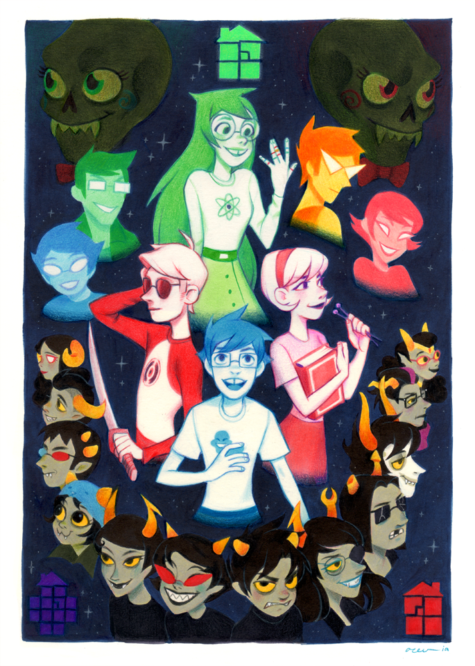 Homestuck Cast by Izzy Abreu