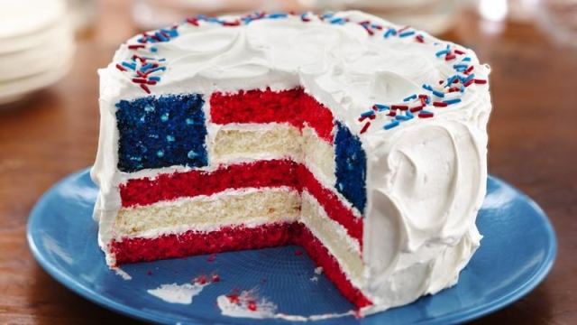 flag-cake