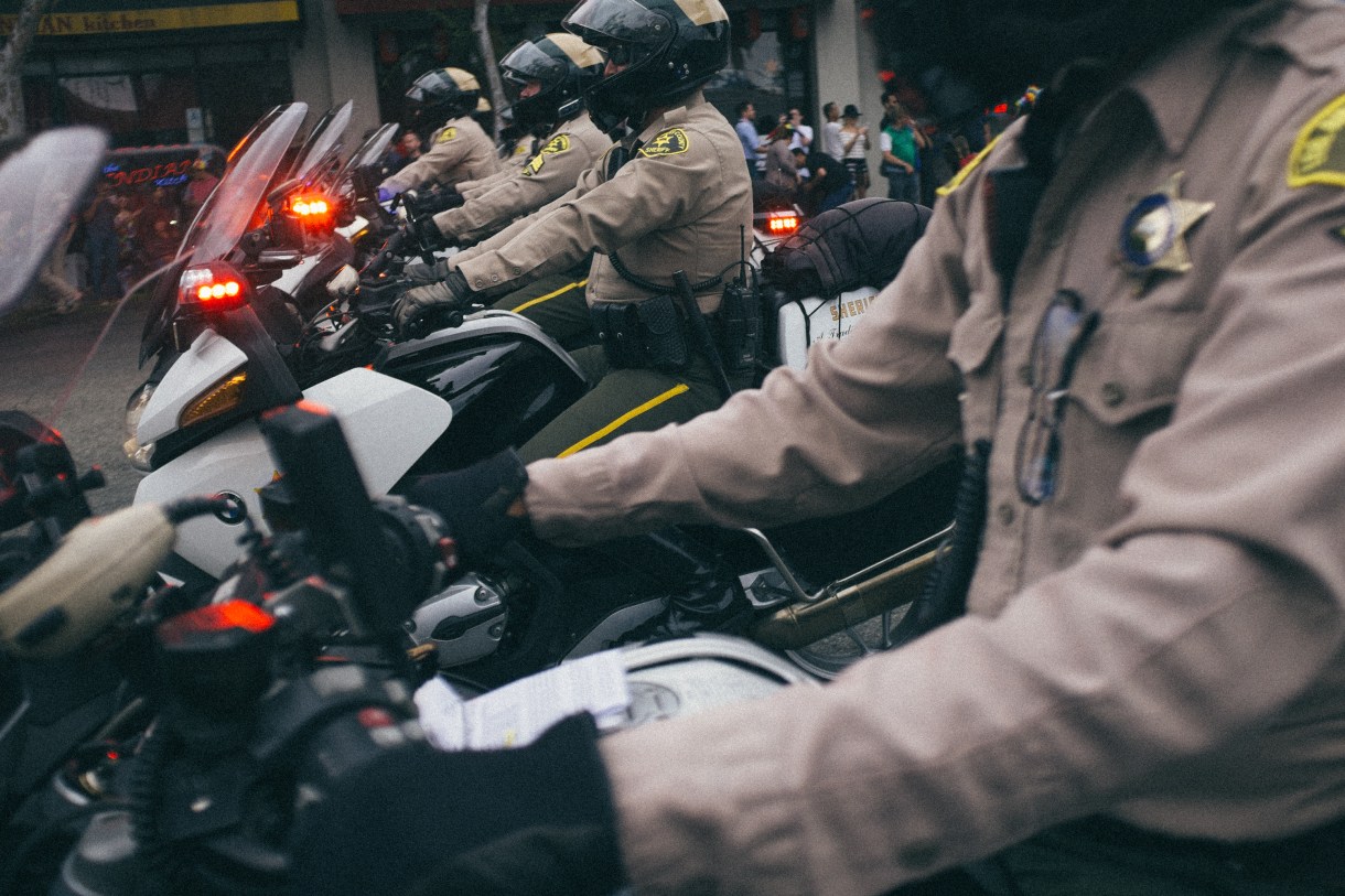 I want to thank the members of law enforcement that helped create a safe space in Los Angeles on Sunday.